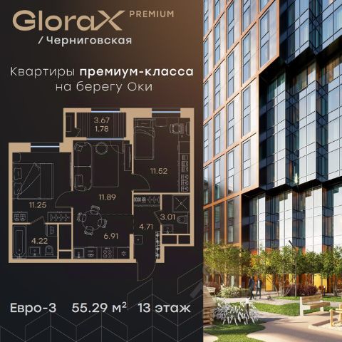 ЖК «GloraX Premium Черниговская»