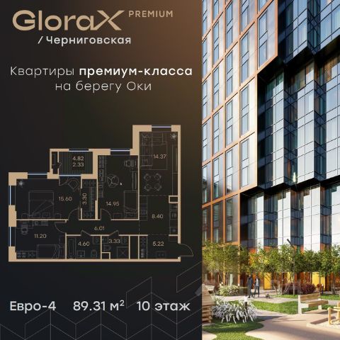 ЖК «GloraX Premium Черниговская»