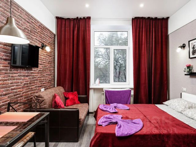 Студия, 22 м², 3/5 этаж