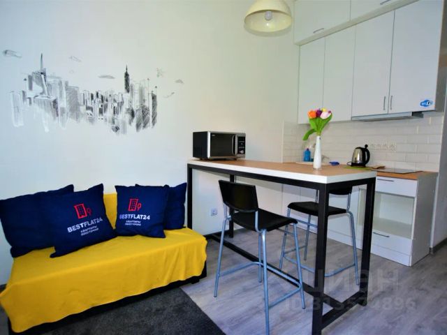 Студия, 21 м², 3/5 этаж