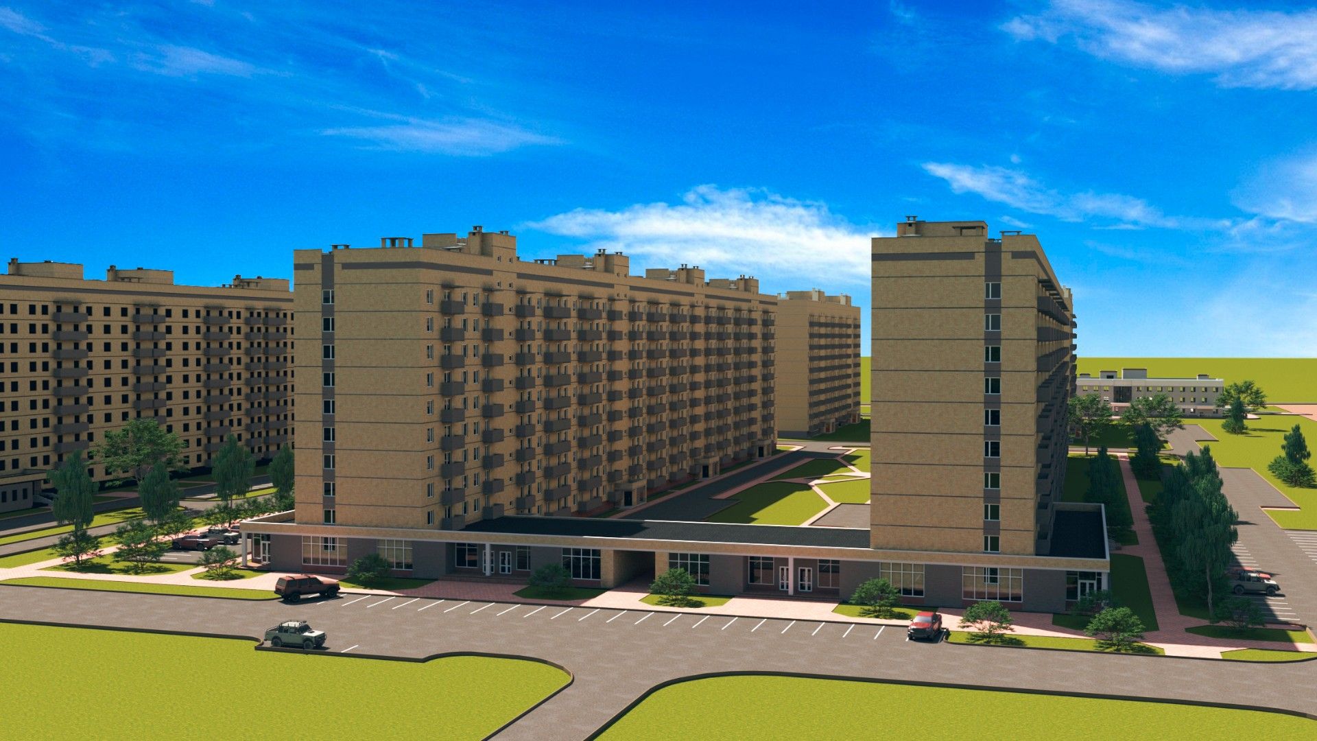 новостройки