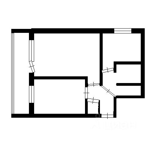 2-комн., 38 м², 3/9 этаж