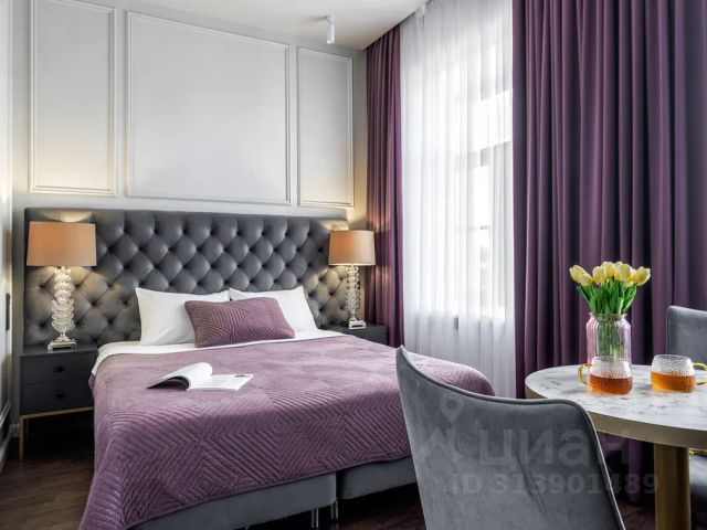 Студия, 24 м², 4/5 этаж