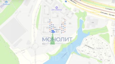 студия, 21 м², этаж 3