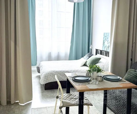 Студия, 25 м², 2/7 этаж