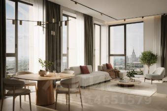 2-комн.кв., 55 м², этаж 14