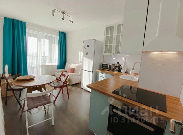 1-комн., 34 м², 1/1 этаж