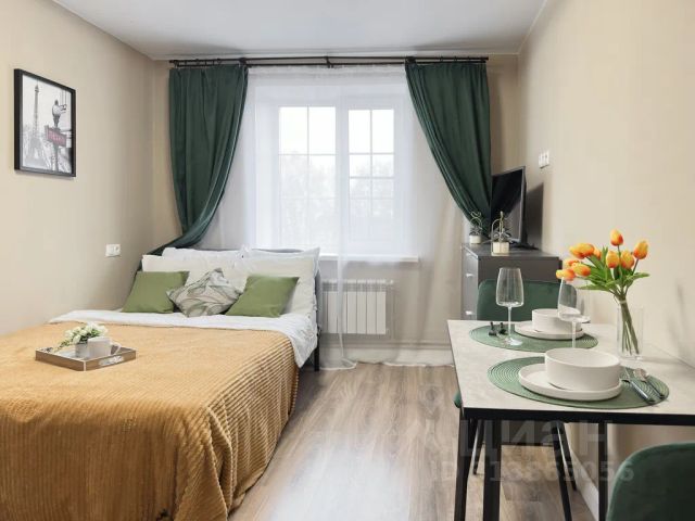 Студия, 17 м², 6/6 этаж