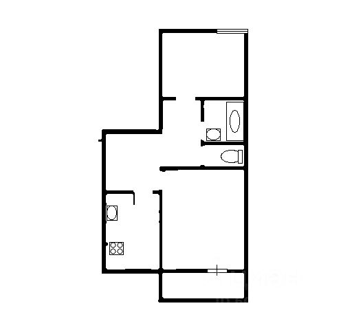 2-комн., 52 м², 4/5 этаж