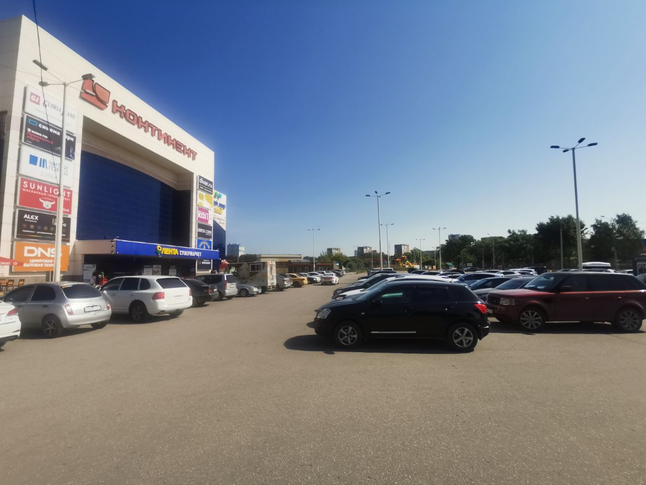 Торгово-развлекательном центре Континент