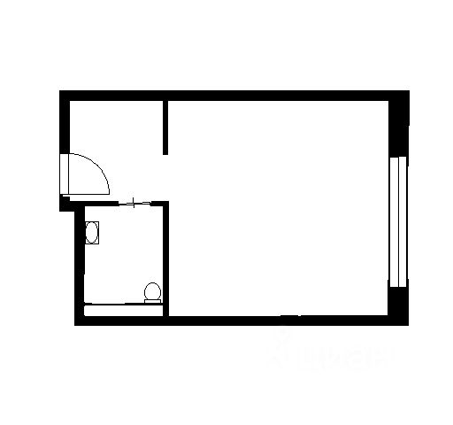 1-комн. апарт., 36 м², 6/10 этаж