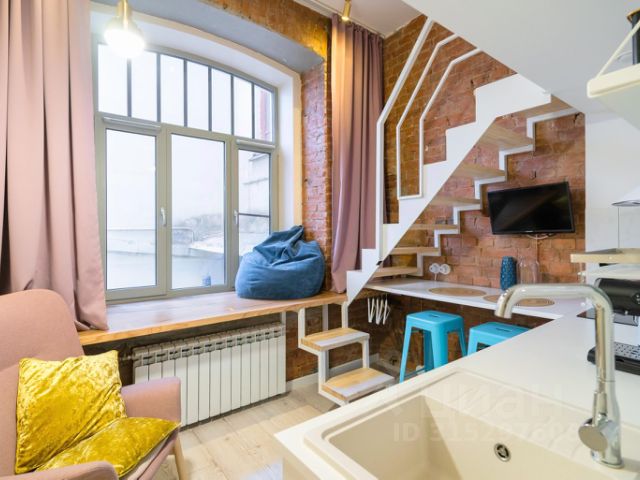 1-комн. апарт., 15 м², 1/1 этаж