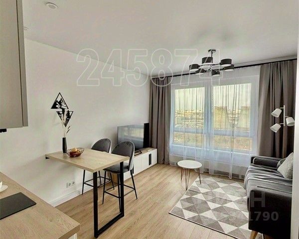Студия, 22 м², 24/33 этаж