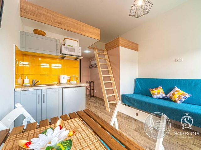 1-комн. апарт., 15 м², 1/1 этаж