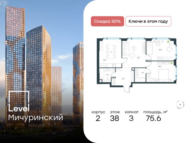 ЖК «Level Мичуринский»