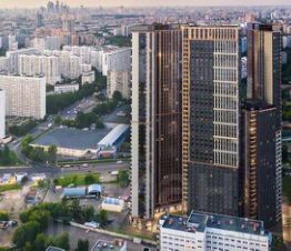 2-комн.кв., 43 м², этаж 46
