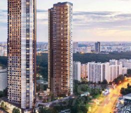 2-комн.кв., 43 м², этаж 46