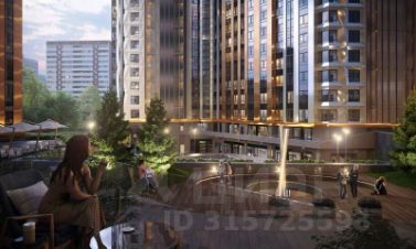 2-комн.кв., 43 м², этаж 46