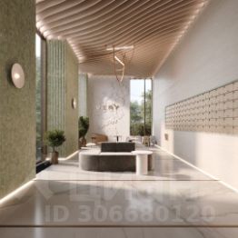студия, 40 м², этаж 24