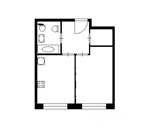 1-комн., 35 м², 25/25 этаж