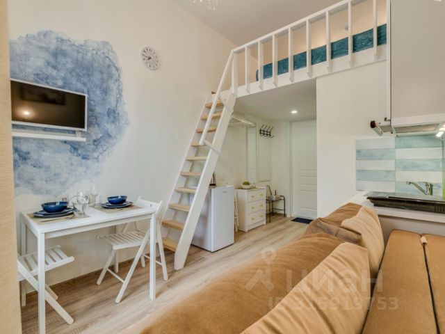 1-комн. апарт., 12 м², 1/1 этаж