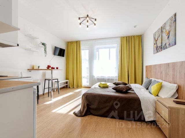 1-комн. апарт., 28 м², 1/1 этаж