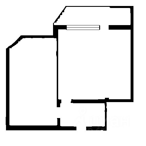 Планировка этой квартиры по данным Циан