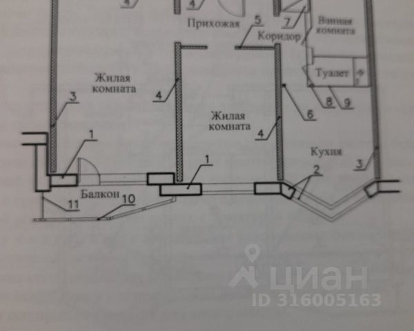 2-комн., 51,4 м², 11/17 этаж