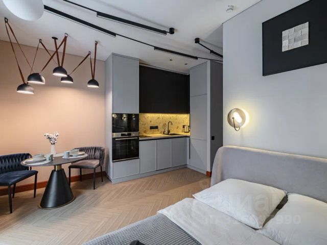 Студия, 25 м², 9/19 этаж