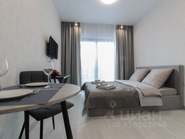Студия, 20 м², 5/12 этаж