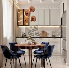 2-комн.кв., 42 м², этаж 17