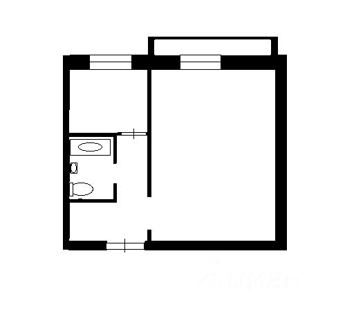 1-комн., 33 м², 3/5 этаж