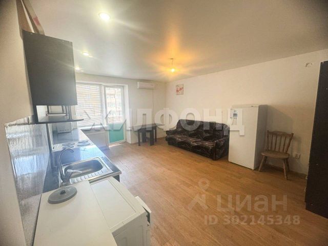 Студия, 27,4 м², 3/6 этаж