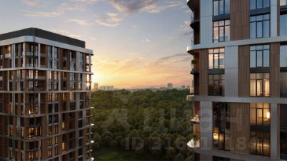 1-комн.кв., 42 м², этаж 19