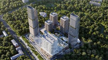 студия, 36 м², этаж 18