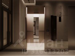 студия, 35 м², этаж 24