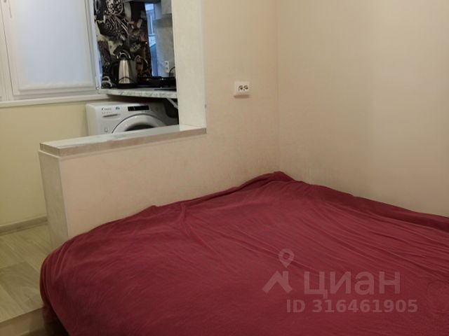 Студия, 18 м², 1/9 этаж