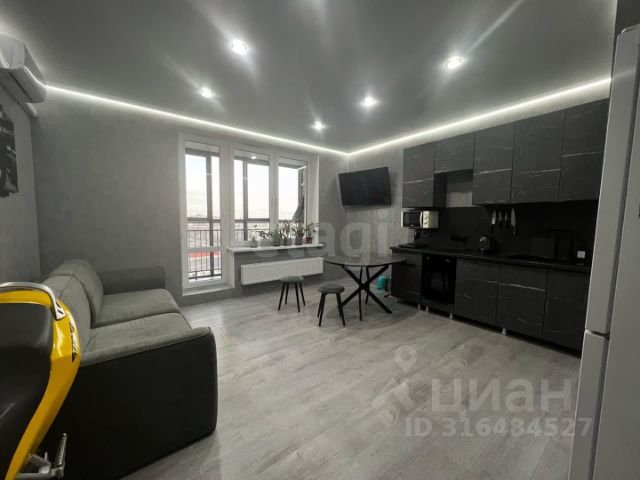 Студия, 32 м², 16/24 этаж