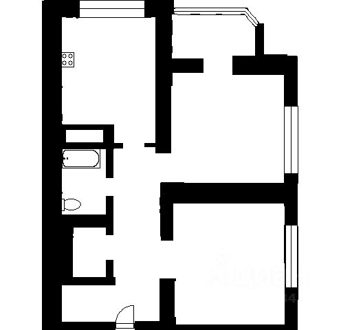 2-комн., 80 м², 12/21 этаж