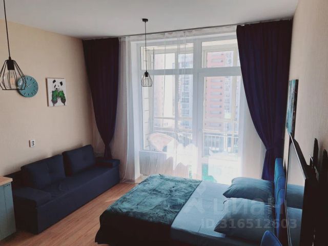 Студия, 29 м², 9/23 этаж