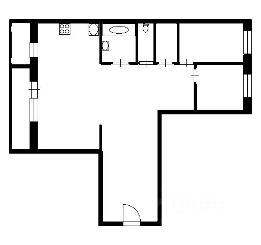 3-комн., 86 м², 2/16 этаж