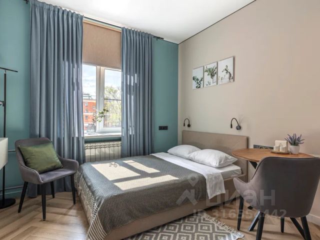 Студия, 20 м², 3/5 этаж