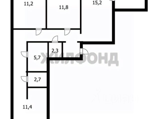 3-комн., 75,7 м², 3/10 этаж