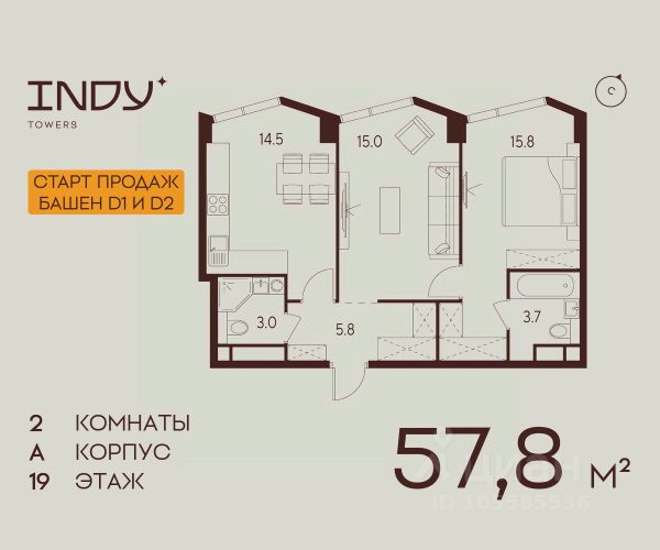 ЖК «INDY TOWERS»