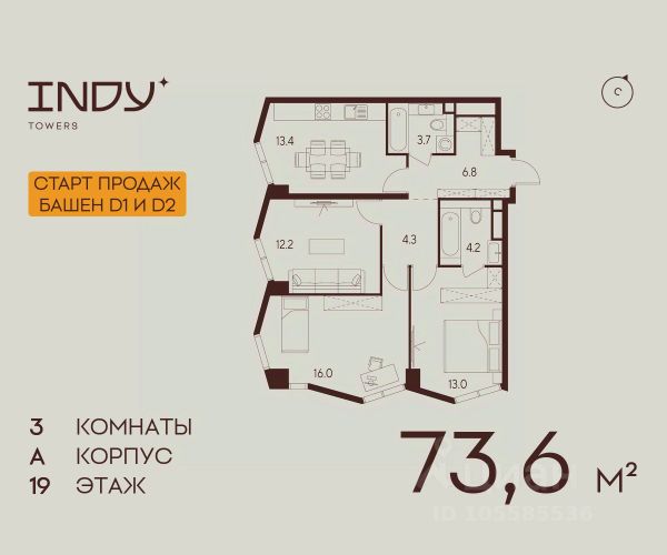 ЖК «INDY TOWERS»