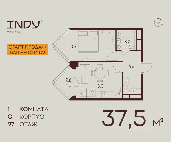 ЖК «INDY TOWERS»