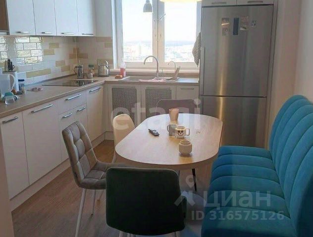2-комн., 59,5 м², 23/25 этаж
