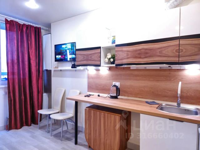 Студия, 25 м², 23/26 этаж