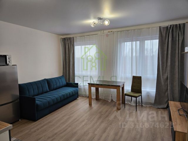 Студия, 26,9 м², 6/12 этаж