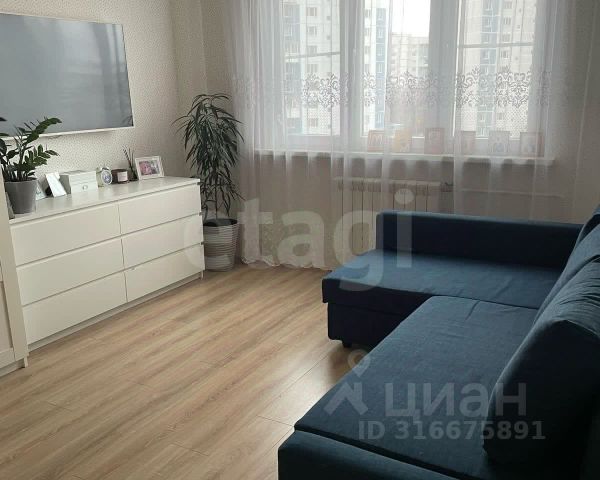1-комн., 36,6 м², 8/16 этаж